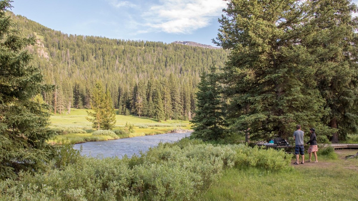Silver Gate Montana Campground