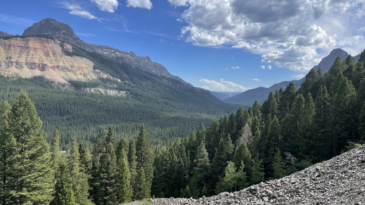 Silver Gate Montana Pebble Creek Trail
