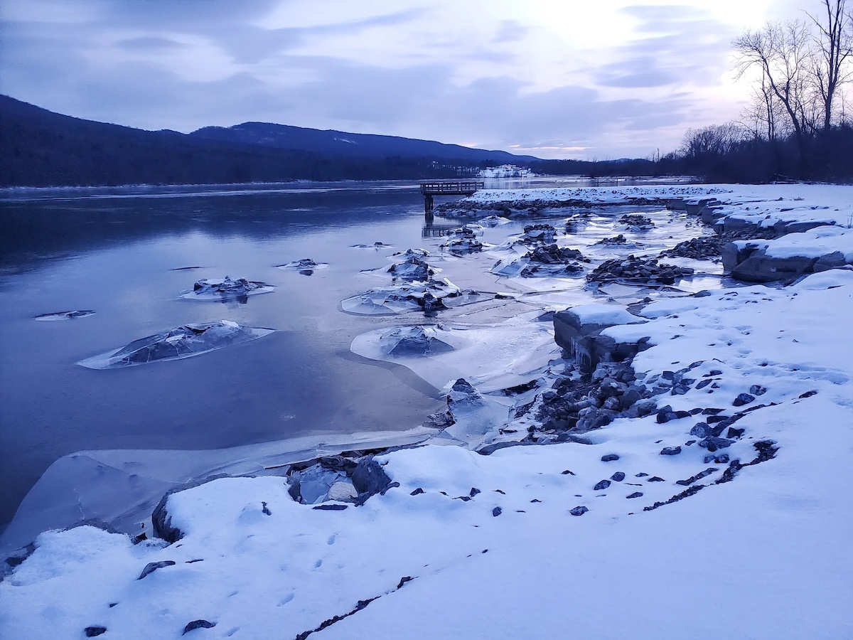 Bald Eagle State Park In The Winter